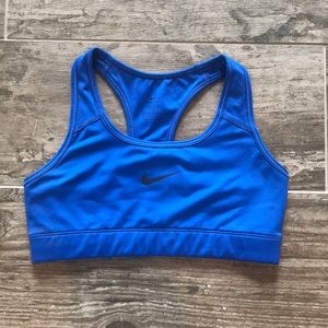 NIKE DRI-FIT BLUE SPORTS BRA